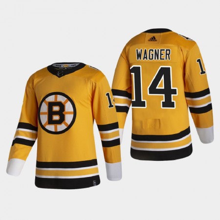 Camisola Boston Bruins Chris Wagner 14 2020-21 Reverse Retro Authentic - Homem